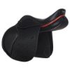 AEV01-Plain-Dressage-Black-Red